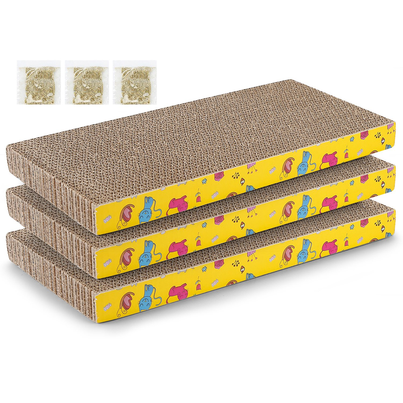 3Pcs Cat Scratcher Pads